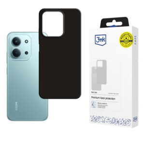 3mk matinis dėklas, skirtas Xiaomi Redmi 15C – juodas