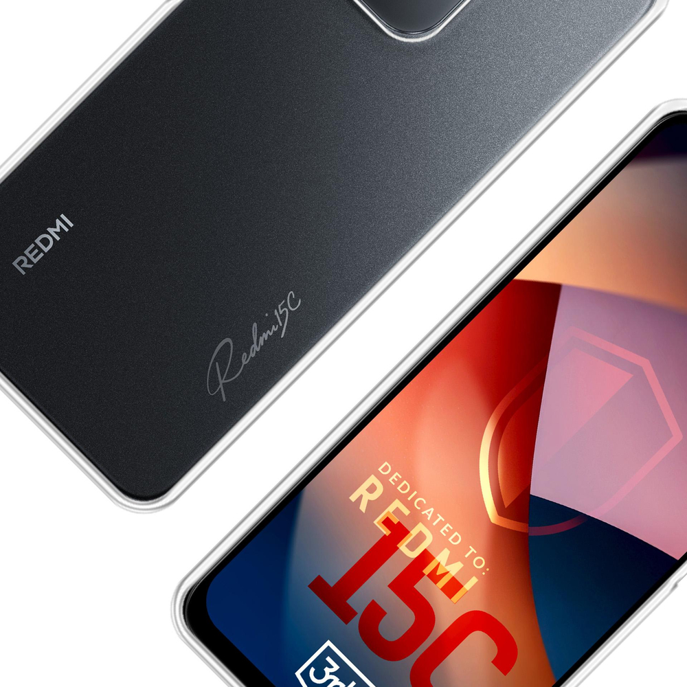 Skaidrus dėklas Xiaomi Redmi 15C – 3mk Clear Case