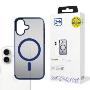 3mk Frosty MagCase, skirtas iPhone 17 - mėlynas