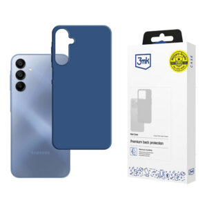 3mk matinis dėklas, skirtas Samsung Galaxy A15 5G – matinė mėlyna
