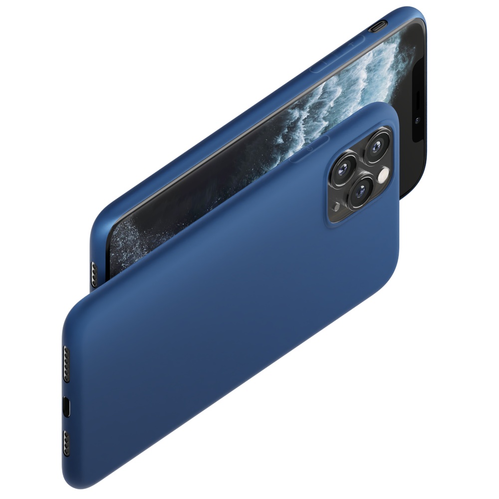 3mk matinis dėklas, skirtas Samsung Galaxy A15 5G – matinė mėlyna
