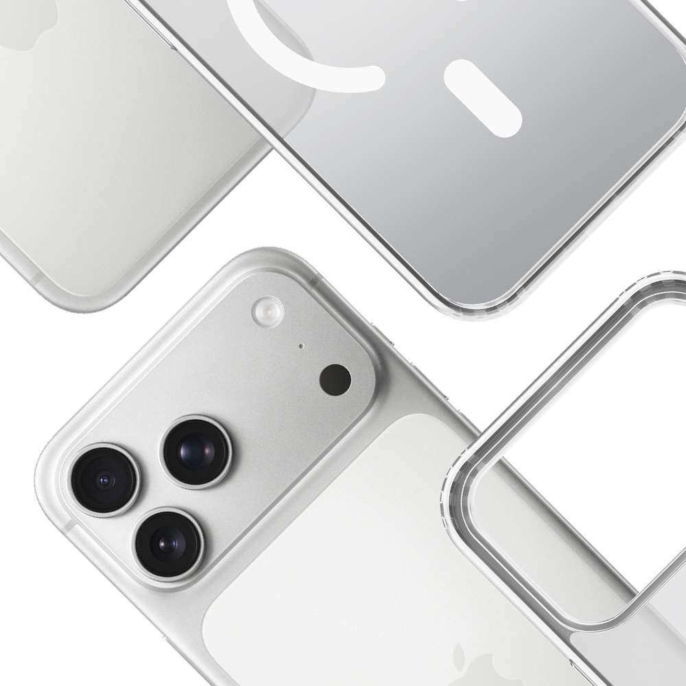 3mk Frosty MagCase, skirtas iPhone 17 Pro – baltas