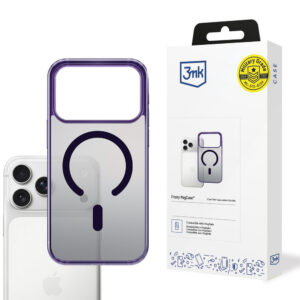 3mk Frosty MagCase, skirtas iPhone 17 Pro – violetinė