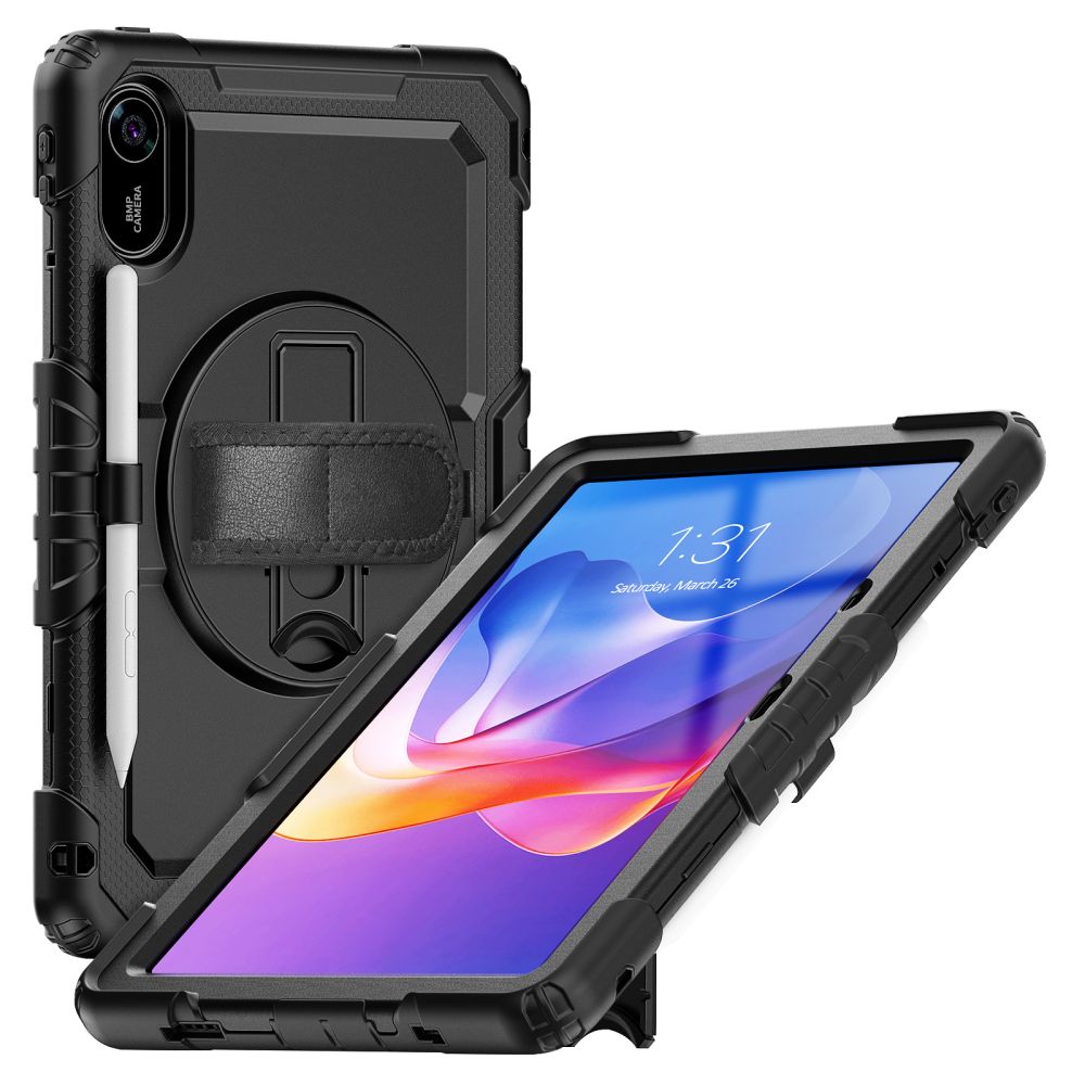 Dėklas Tech-Protect Solid 2-Set Xiaomi Redmi Pad 2 11.0, juodas
