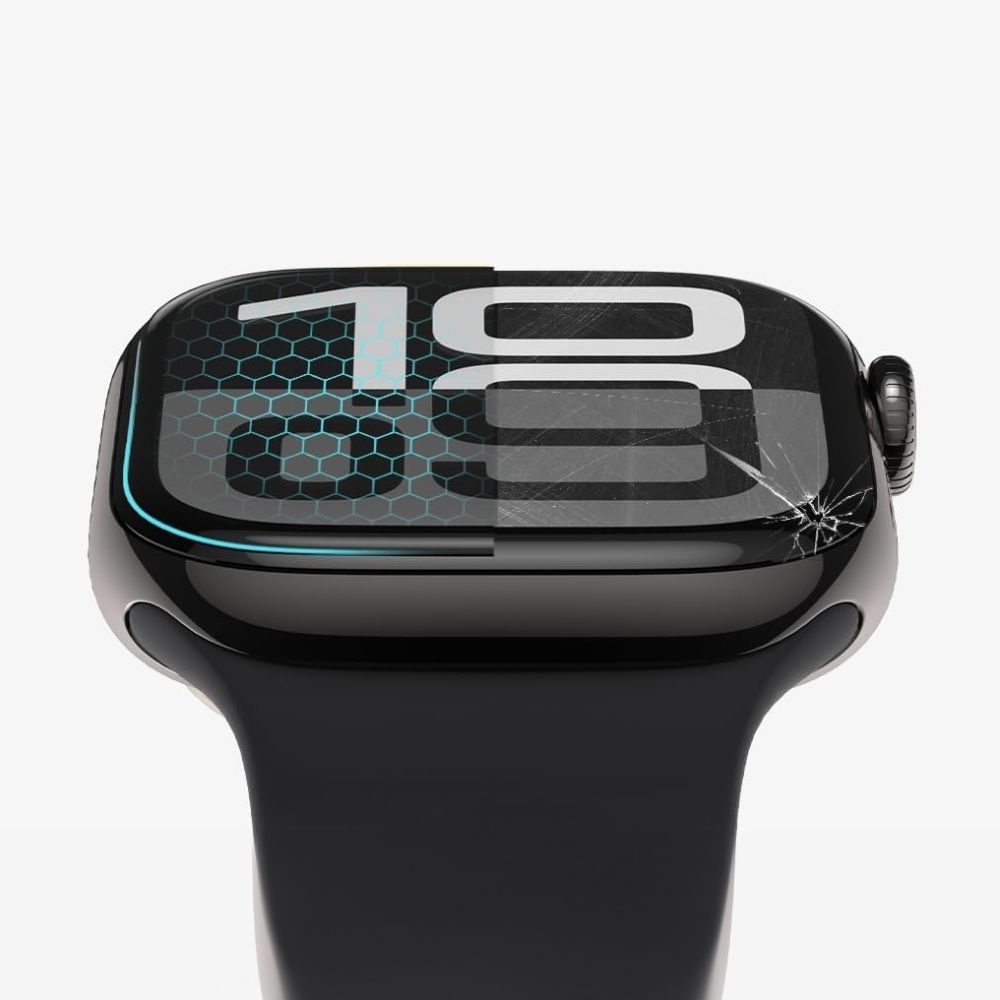 Apsauginis stiklas Tech-Protect Glass Flex+ Xiaomi Smart Band 10 / 10 NFC, 2 vnt., juodas