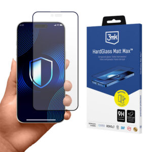 Matinis grūdintas stiklas 3mk HardGlass Matt Max skirtas Apple Iphone 17 Air