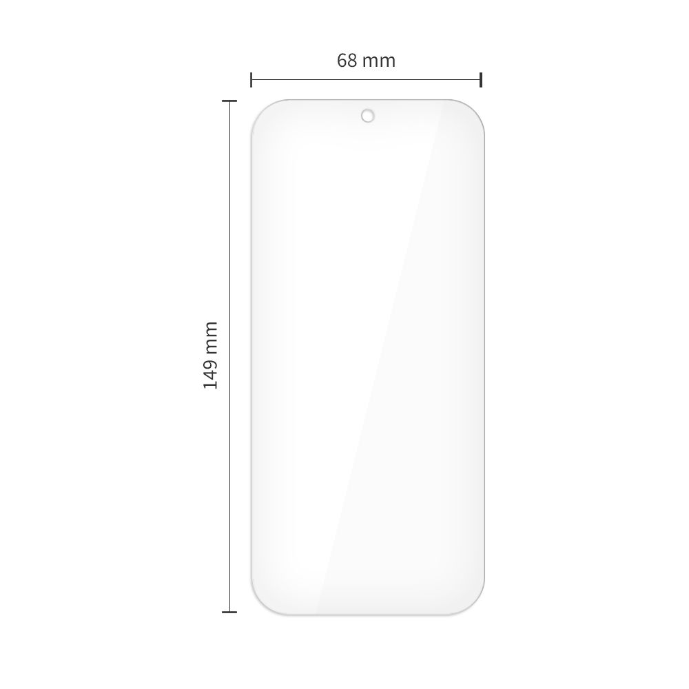 Apsauginis stiklas Tech-Protect Glass Fit+ Google Pixel 9 / 9 Pro / 10 / 10 Pro / 11 / 11 Pro, 2 vnt., skaidrus