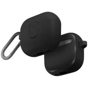 Uniq Clyde Lock Case dėklas AirPods 4 – juodas