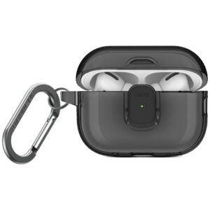 Uniq Glase Pro Lock dėklas AirPods Pro 2 – juodas