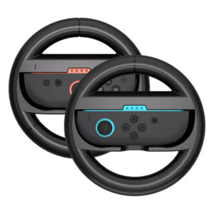 Lenktynių Vairas Nintendo Switch 2 Joy-Con Valdikliui (2 vnt. rinkinys) - Juodas
