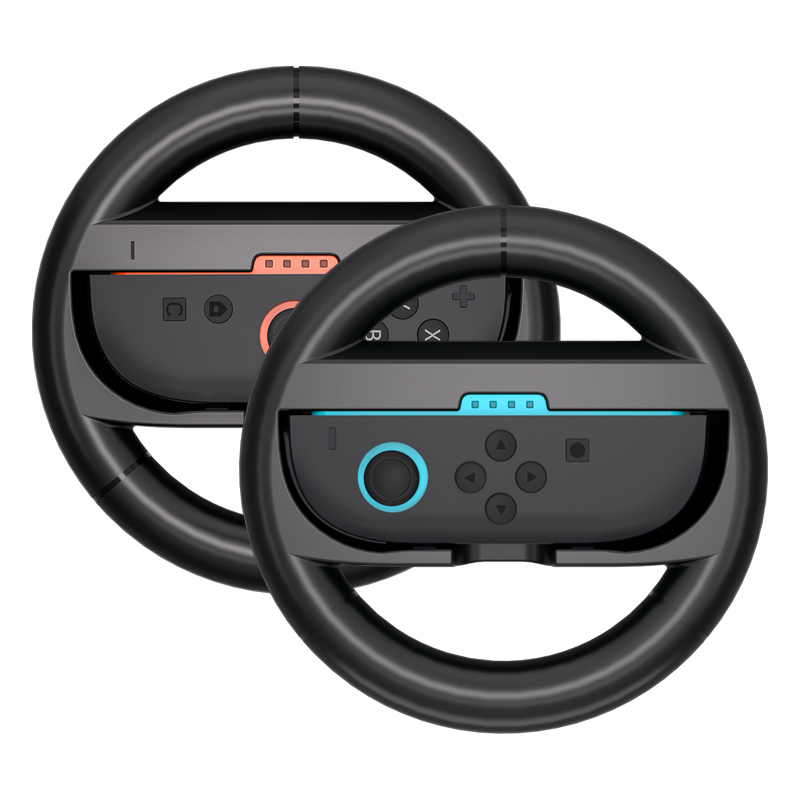 Lenktynių Vairas Nintendo Switch 2 Joy-Con Valdikliui (2 vnt. rinkinys) - Juodas