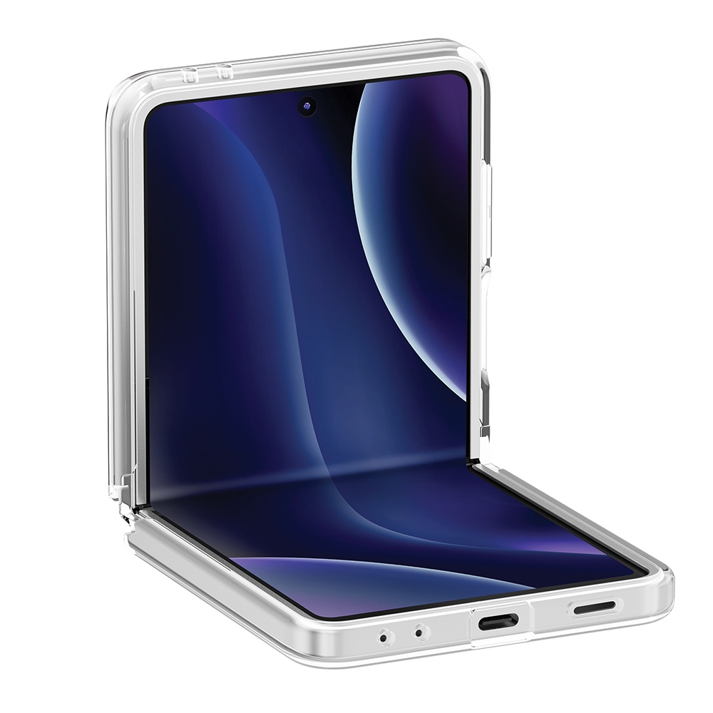 Uniq LifePro Xtreme Magclick dėklas Z Flip7 – skaidrus