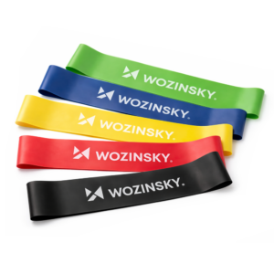 Pasipriešinimo juostos Wozinsky WGO-5 iš latekso - 5 vnt.