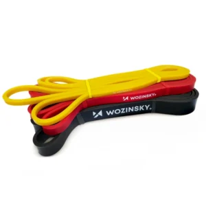 Wozinsky WGO-3 latekso pasipriešinimo juostos - 3 vnt.