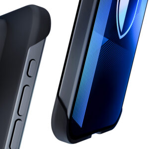 3mk Just20g matinis dėklas, skirtas Samsung Galaxy S25 – matinė juoda