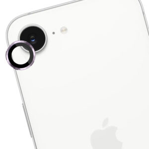 3mk Lens Protection Pro grūdintas stiklas, skirtas iPhone 16e – violetinė