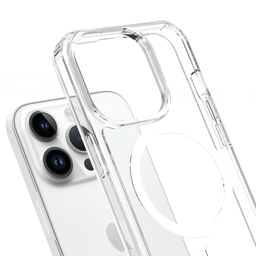 3mk Armor MagCase, skirtas iPhone 16 Pro – skaidrus