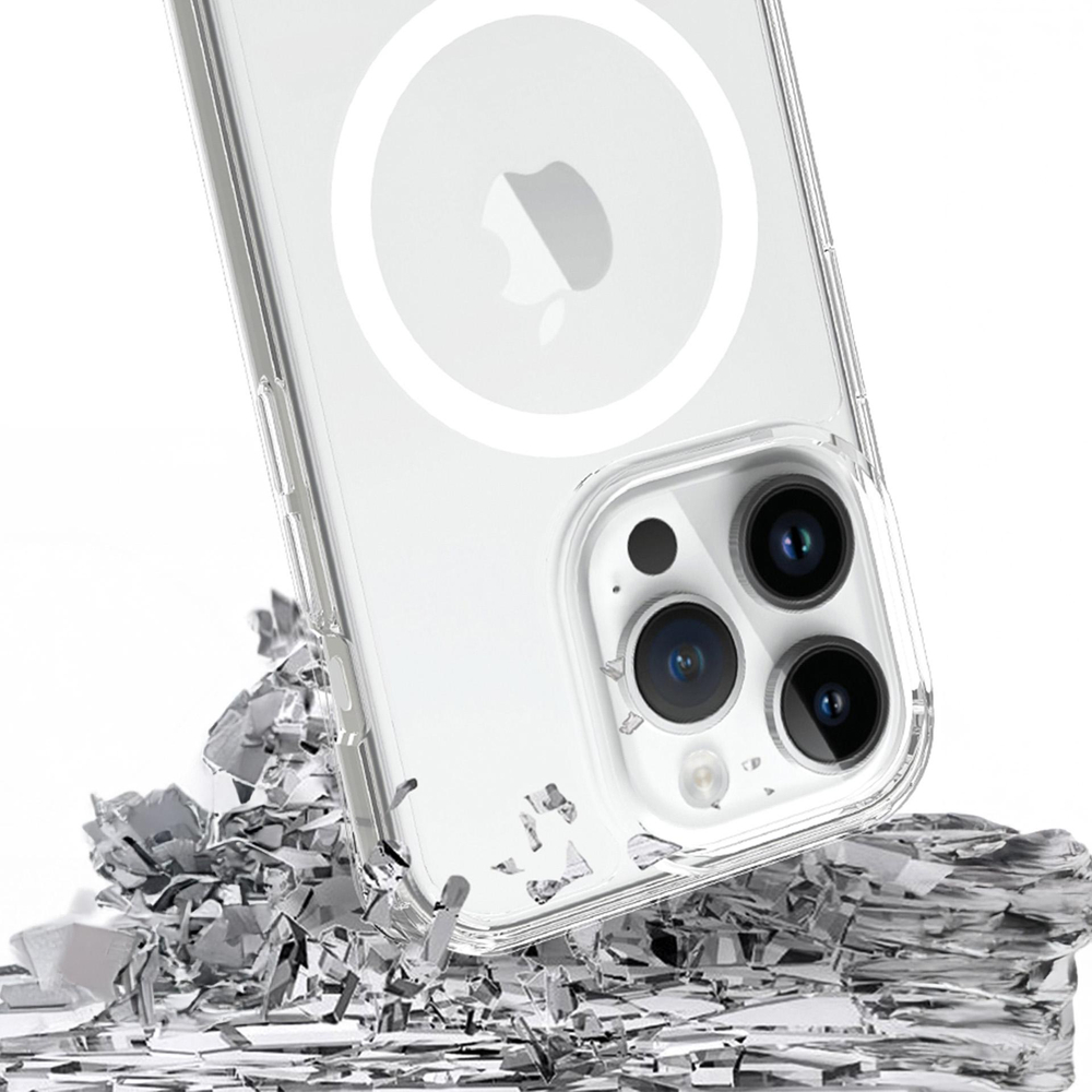 3mk Armor MagCase, skirtas iPhone 16 Pro – skaidrus