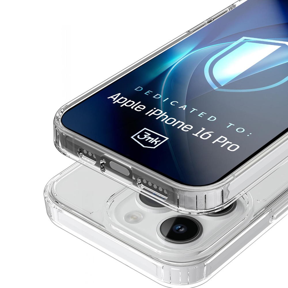 3mk Armor MagCase, skirtas iPhone 16 Pro – skaidrus