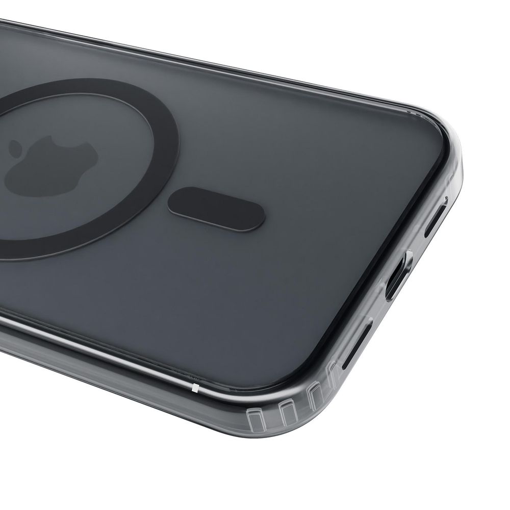 3mk Frosty MagCase, skirtas iPhone 17 Air – juodas