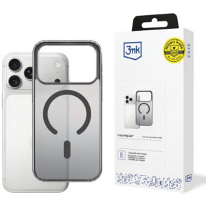 3mk Frosty MagCase, skirtas iPhone 17 Pro Max – juodas