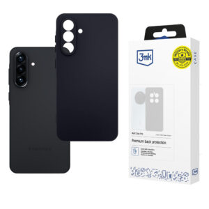 3mk Matt Case Pro, skirtas Samsung Galaxy A36 – matinė juoda