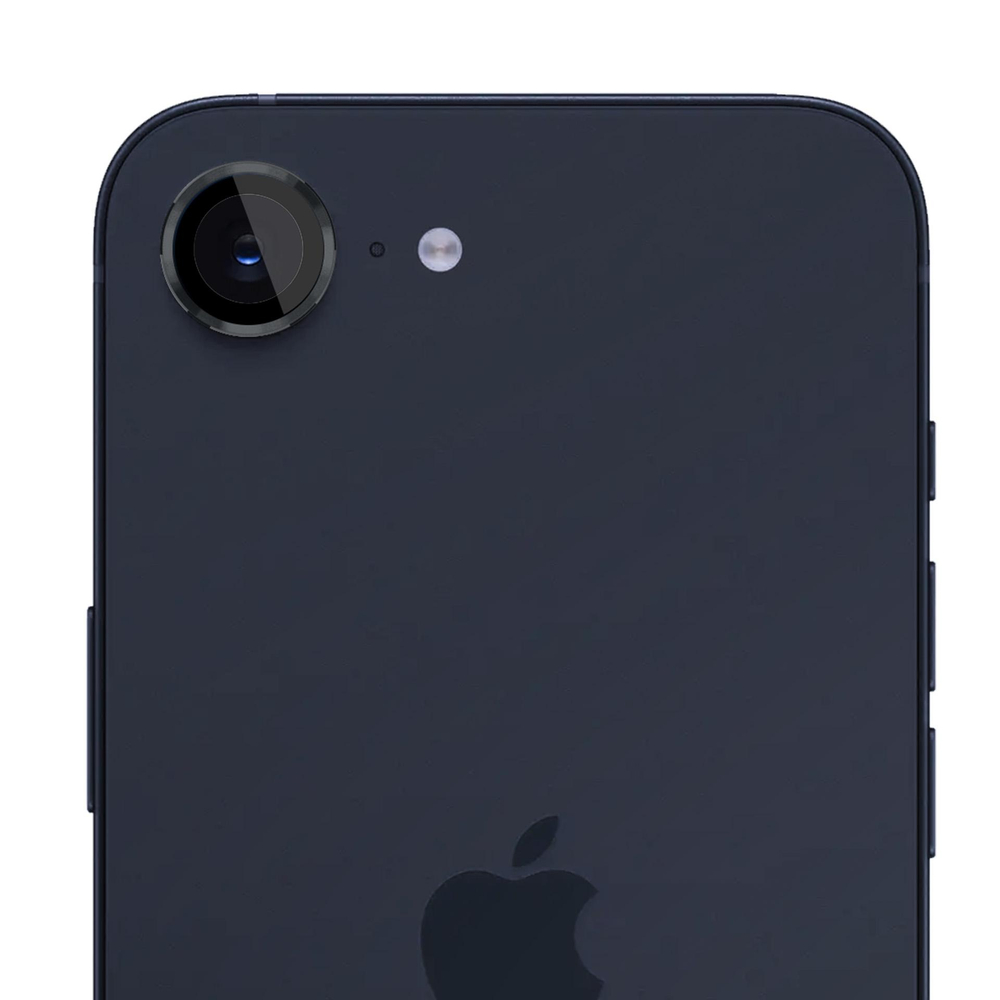 3mk Lens Protection Pro grūdintas stiklas, skirtas iPhone 16e – juodas