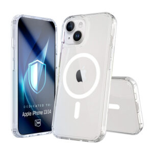 3mk Armor MagCase skirtas iPhone 13/14 - skaidrus