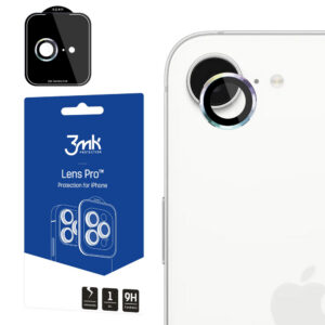 3mk Lens Protection Pro grūdintas stiklas, skirtas iPhone 16e – daugiaspalvis