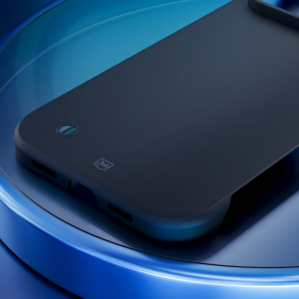 3mk Just20g matinis dėklas, skirtas Apple iPhone 13 Pro – matinė juoda