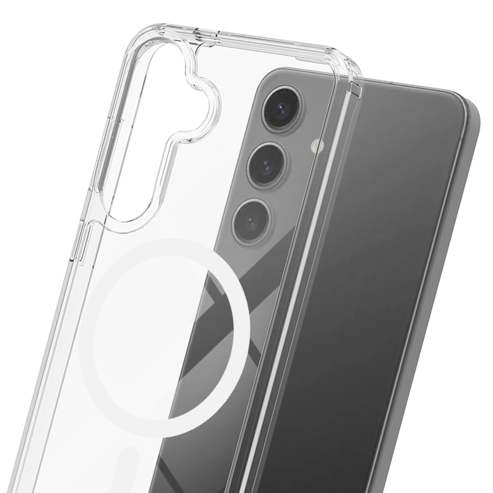 3mk Armor MagCase, skirtas Samsung Galaxy A16 4G / 5G – skaidrus