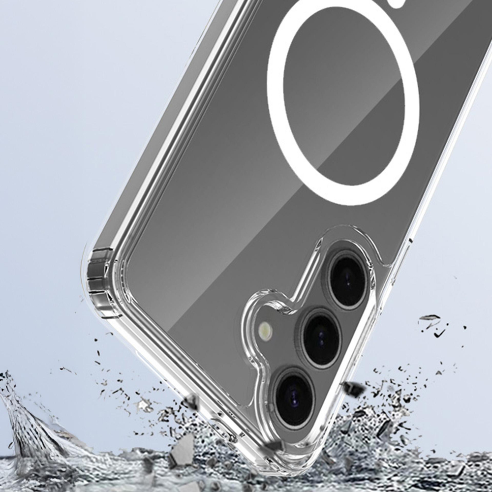 3mk Armor MagCase, skirtas Samsung Galaxy A16 4G / 5G – skaidrus