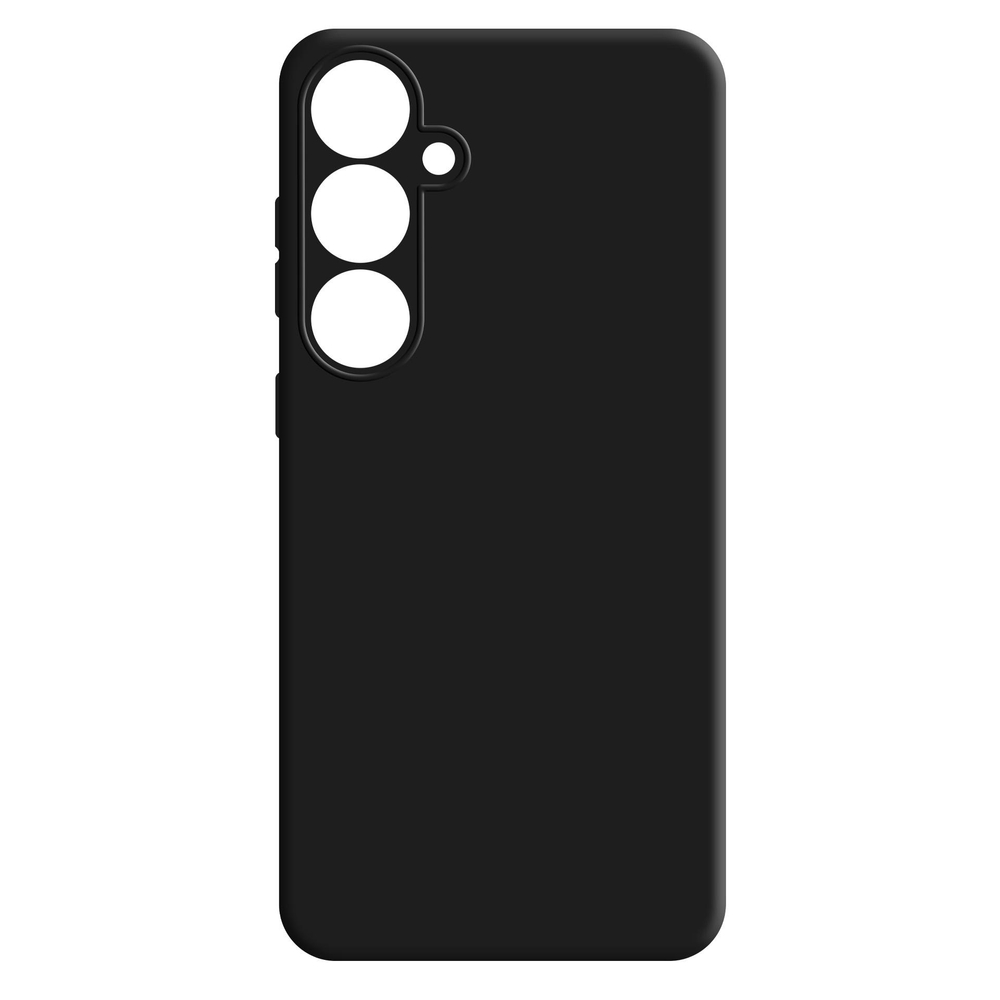 3mk Matt Case Pro, skirtas Samsung Galaxy S25+ – matinė juoda