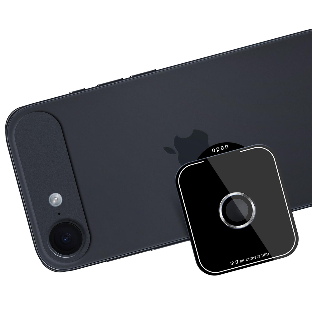 3mk Lens Protection Pro grūdintas stiklas, skirtas iPhone 17 Air – sidabrinis