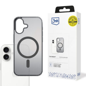 3mk Frosty MagCase, skirtas iPhone 17 – juodas