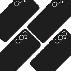 3mk Matt Case Pro, skirtas Samsung Galaxy S23 FE – matinė juoda