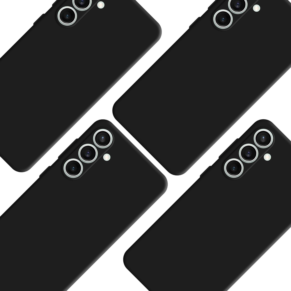 3mk Matt Case Pro, skirtas Samsung Galaxy S23 FE – matinė juoda