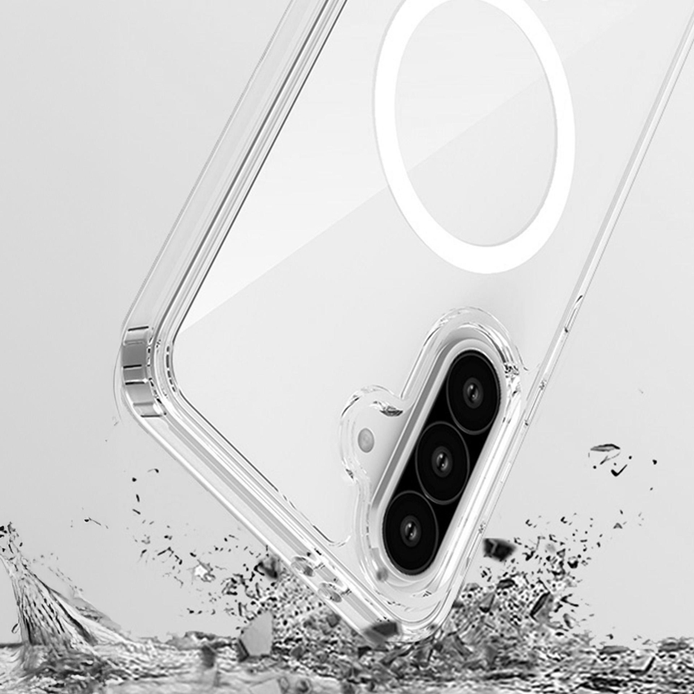 3mk Armor MagCase, skirtas Samsung Galaxy A56 - skaidrus