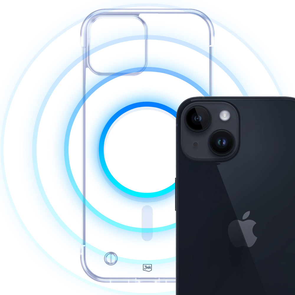 3mk Just20g MagCase iPhone 14 - skaidrus
