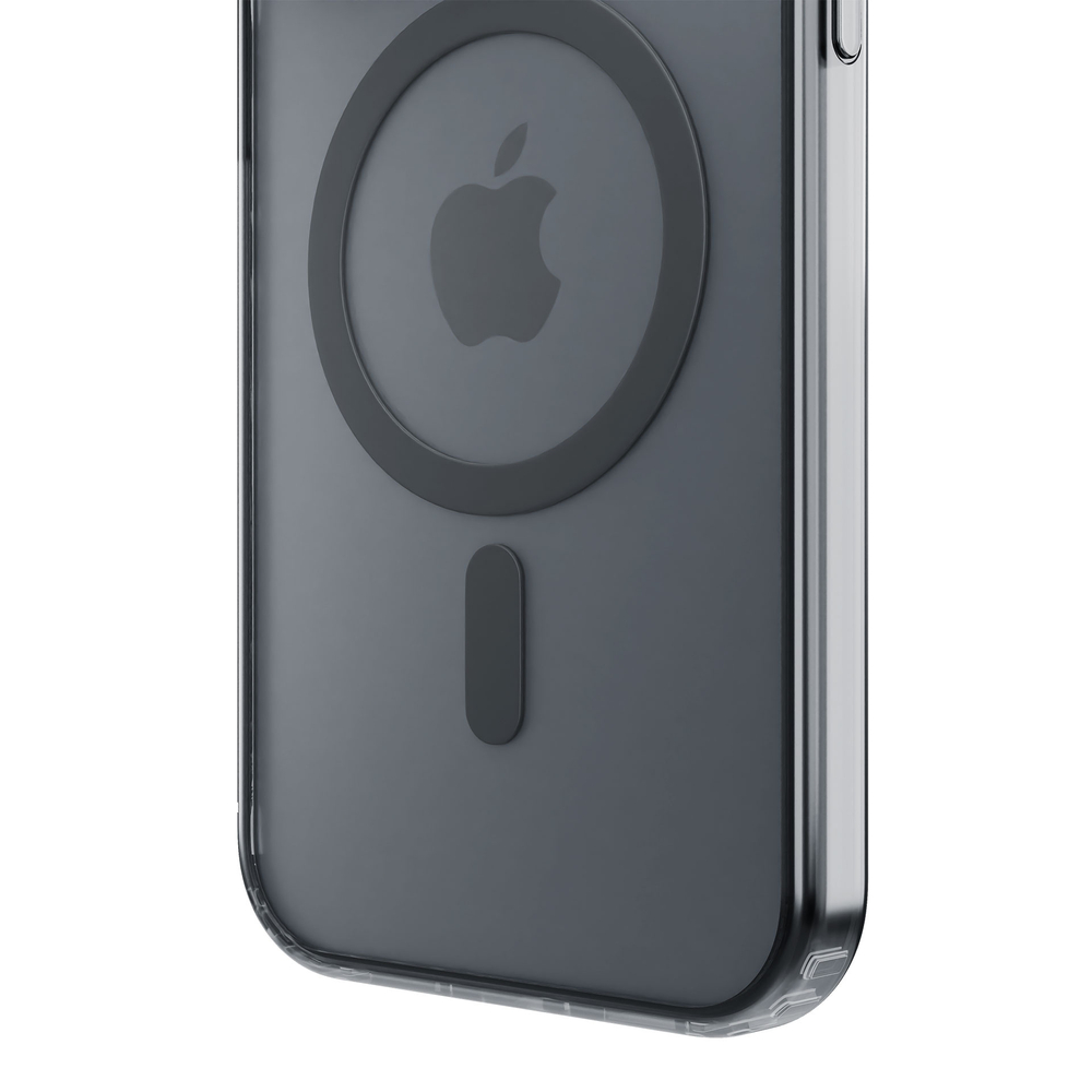 3mk Frosty MagCase, skirtas iPhone 16E – juodas