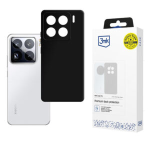 3mk Matt Case Pro, skirtas Xiaomi 15 Pro – matinė juoda