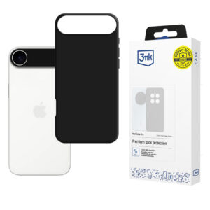 3mk Matt Case Pro, skirtas Apple iPhone 17 Air – matinė juoda