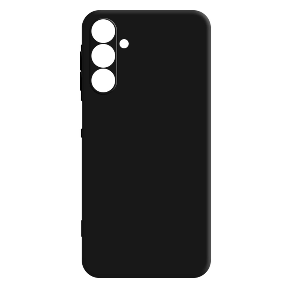 3mk Matt Case Pro, skirtas Samsung Galaxy A15 5G – matinė juoda
