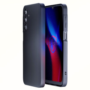 3mk Matt Case Pro, skirtas Samsung Galaxy A25 5G – matinė juoda