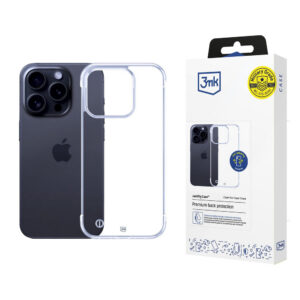 3mk Just20g skaidrus dėklas Apple iPhone 16 Pro - skaidrus