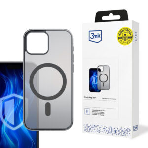 3mk Frosty MagCase, skirtas iPhone 14 – Juodas