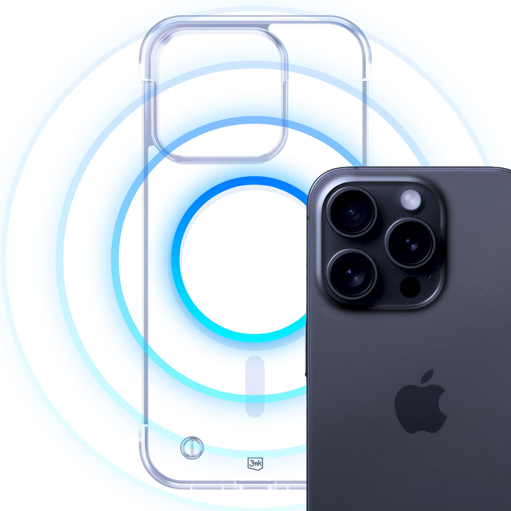 3mk Just20g MagCase, skirtas iPhone 14 Pro Max – skaidrus