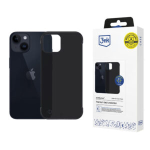 3mk Just20g matinis dėklas, skirtas Apple iPhone 14 – matinė juoda