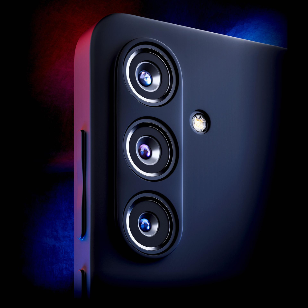 3mk Matt Case Pro, skirtas Samsung Galaxy S24 FE – matinė juoda