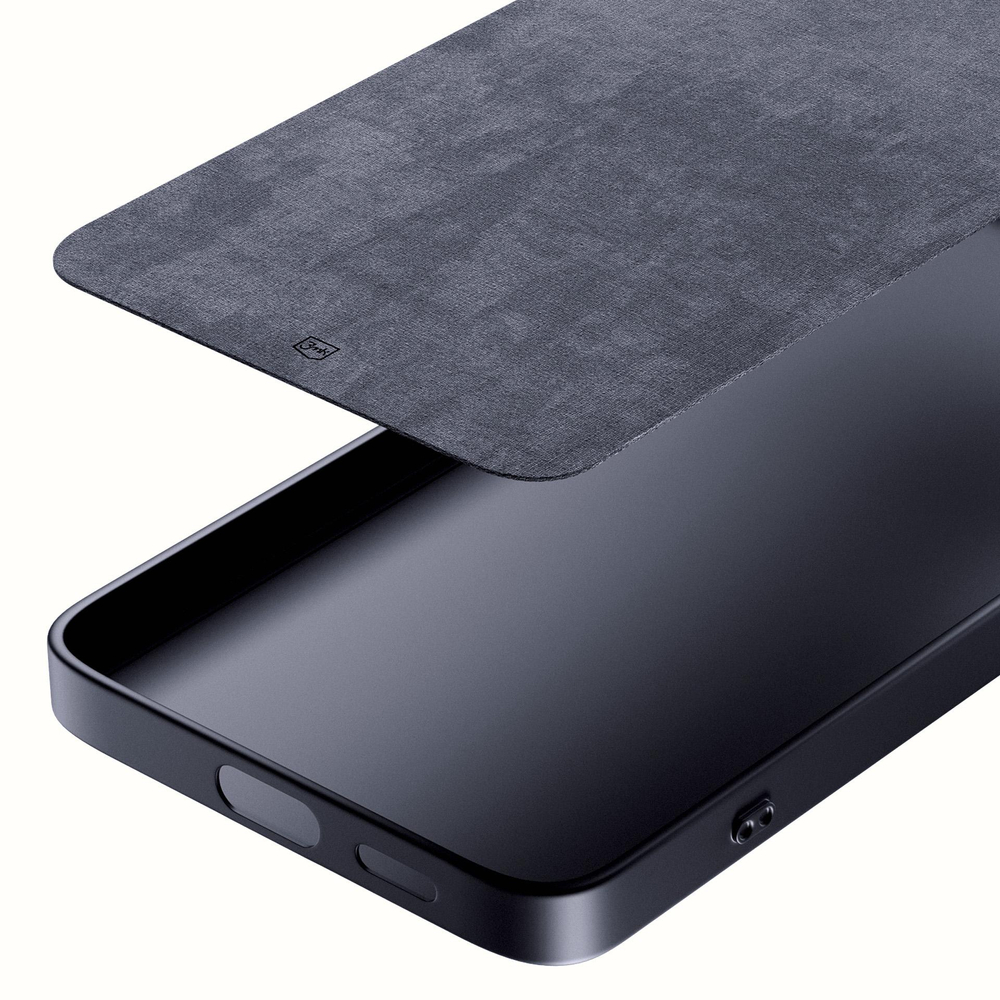 3mk Matt Case Pro skirtas Apple iPhone 16 Plus – juodas